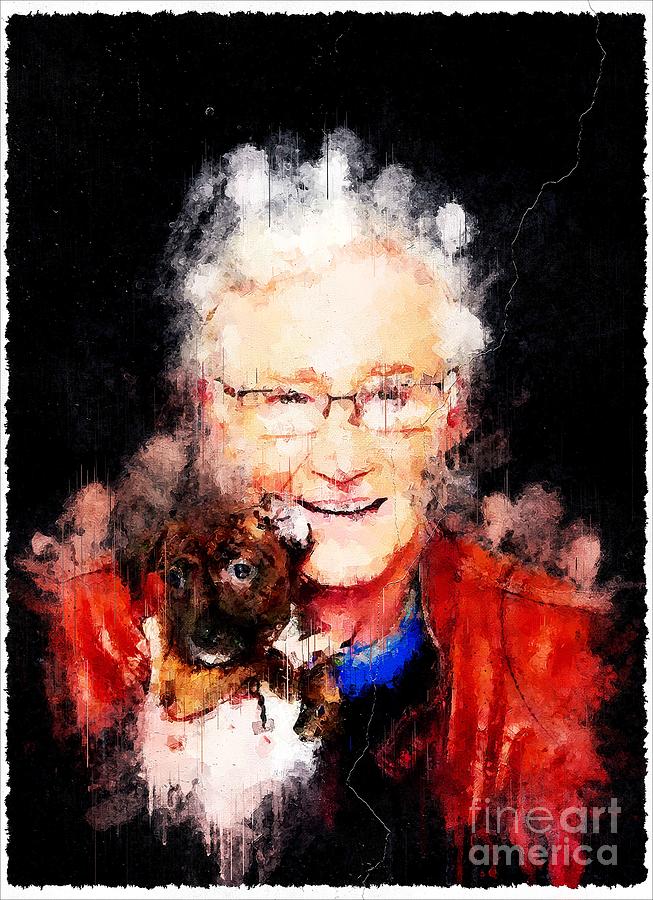 TV Show Paul OGrady For The Love Of Dogs Digital Art By Carrie Stanton   Tv Show Paul Ogrady For The Love Of Dogs Carrie Stanton 