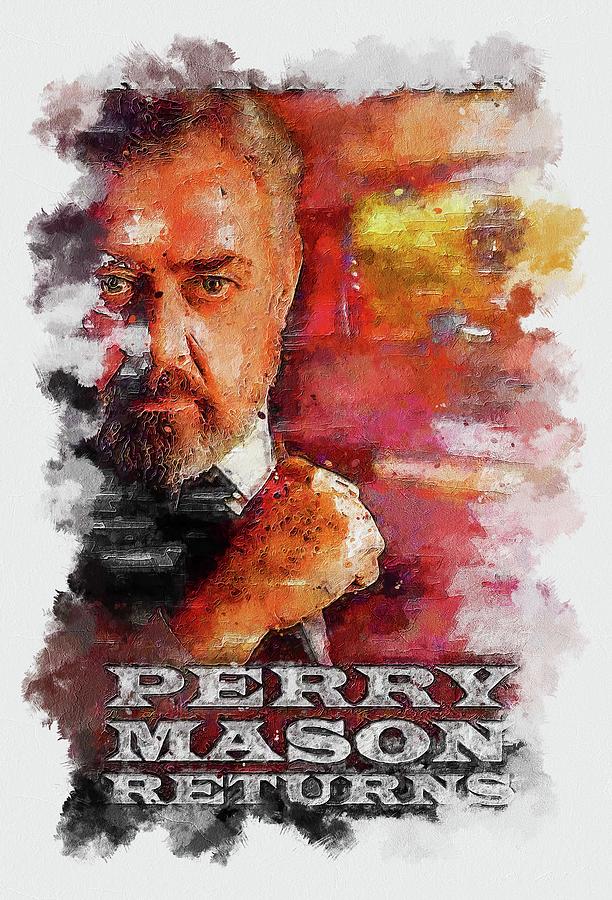 TV Show Perry Mason returns Digital Art by Garett Harold - Fine Art America