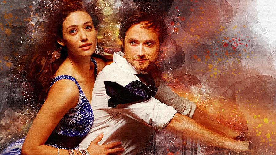 TV Show Shameless Jimmy Lishman Fiona Gallagher Digital Art by Rhett Salin