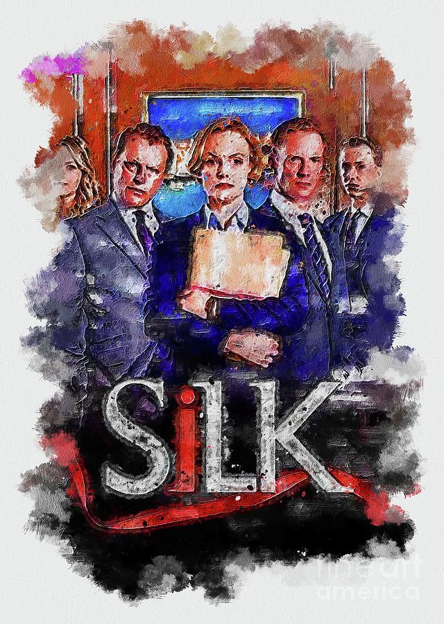 Tv Show Silk Mixed Media By Emelia Marquardt Fine Art America 1931