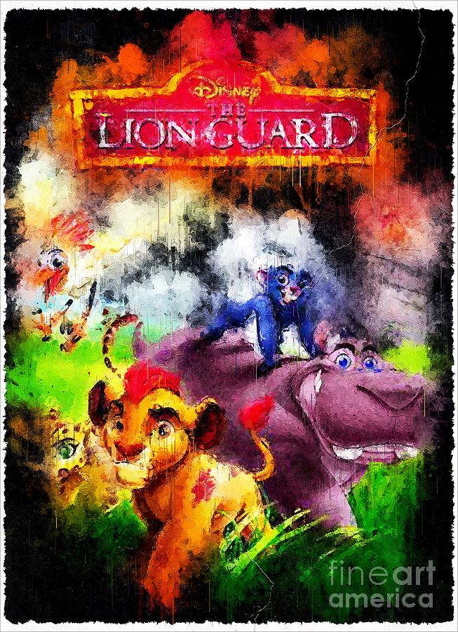 TV Show The Lion Guard Digital Art by Carrie Stanton - Pixels