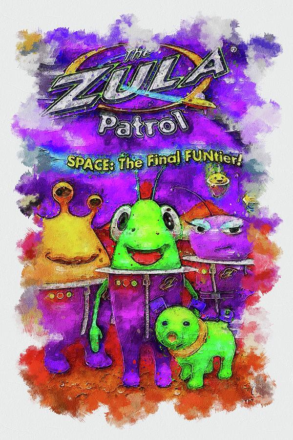 TV Show The Zula Patrol Art Digital Art by Garett Harold - Fine Art America