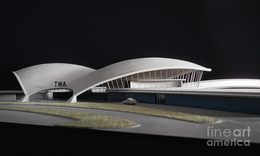 Twa Terminal Model Photograph by Balthazar Korab