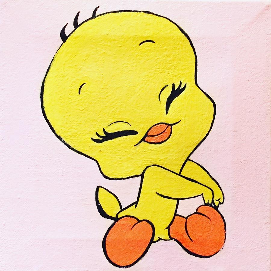 Tweety Bird' Poster, picture, metal print, paint by Looney Tunes