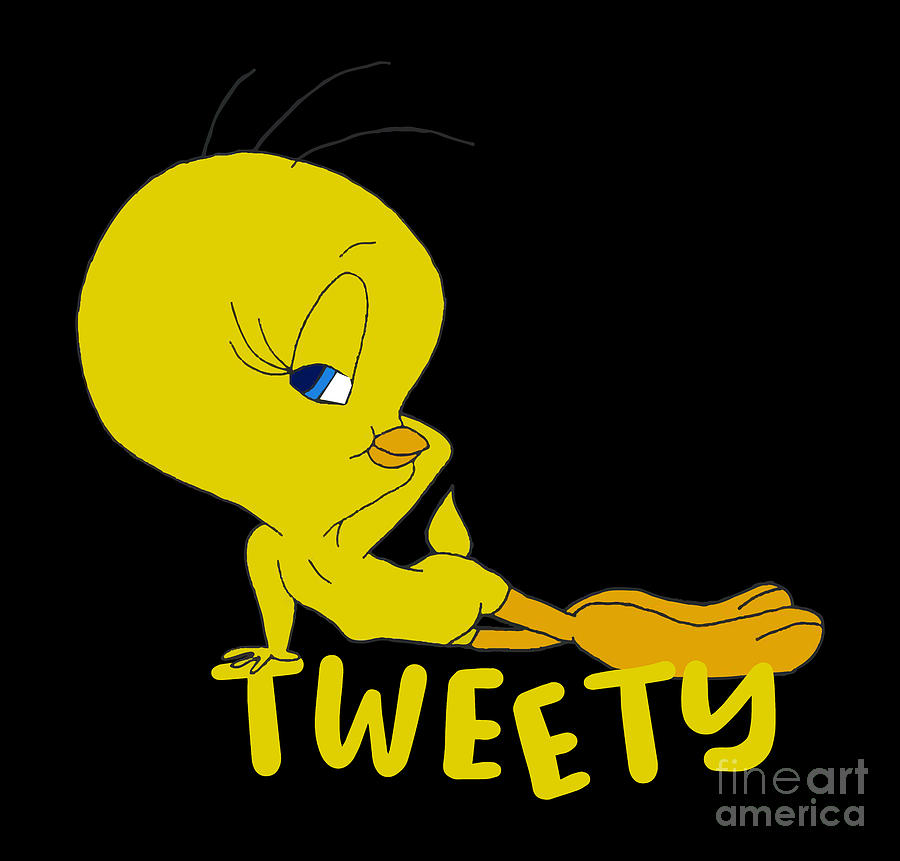 Tweety Digital Art by Teezen - Fine Art America