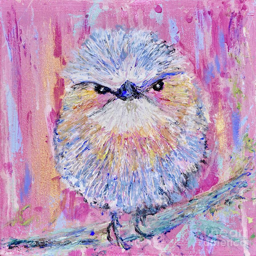Tweety-with - Attitude Painting by Patty Donoghue