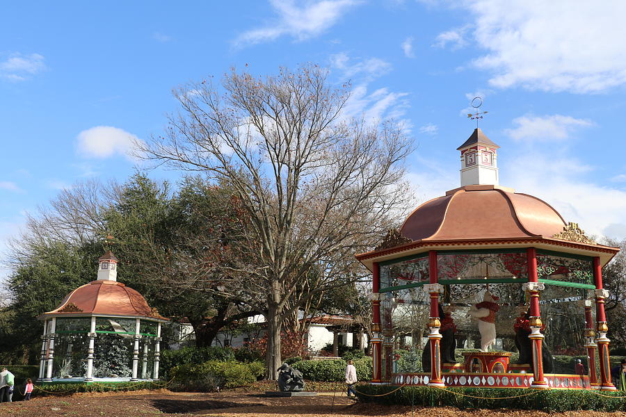 Twelve Days of Christmas at the Dallas Arboretum Photograph by Sandra