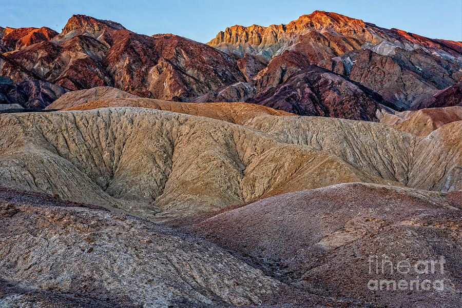 Death Valley National Park Photograph - Twenty Mule Team Canyon by Charles Dobbs