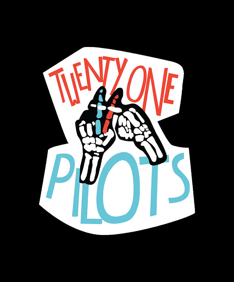 Twenty One Pilots logo Digital Art by Red Veles