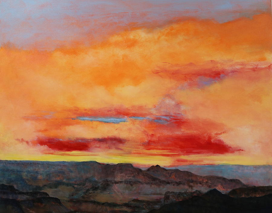 Twilight 22 Painting by M Diane Bonaparte