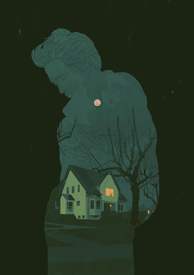 Twilight, Charlies House Digital Art by Darya Shnykina