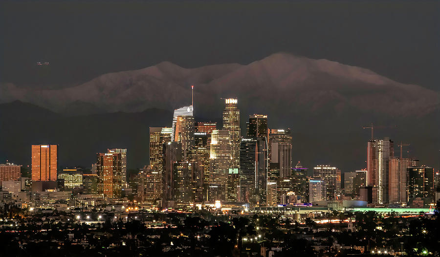 Twilight Descends Upon the City of Angels Photograph by Lindsay Thomson