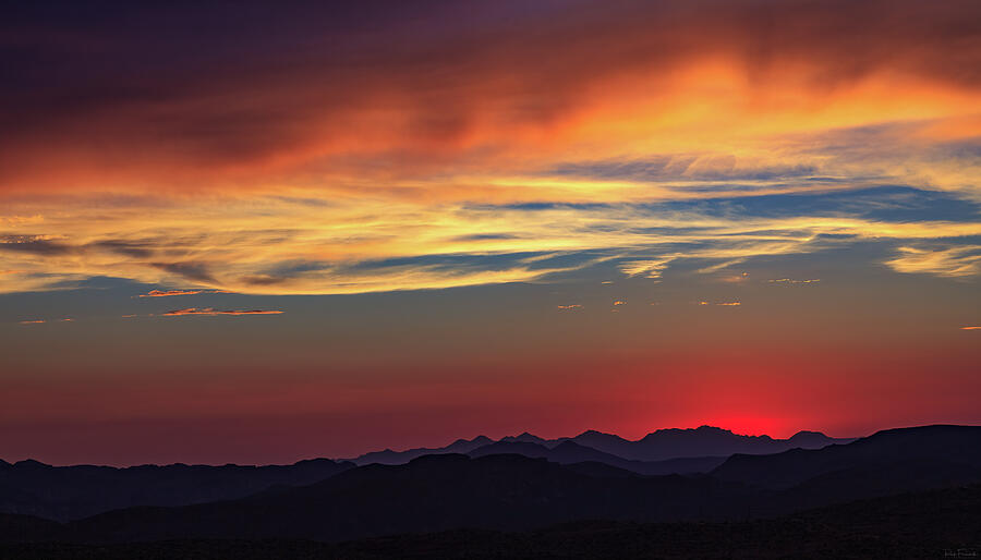 Twilight in Technicolor Photograph by Rick Furmanek