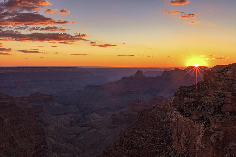 Twilight in the Canyon Photograph by Rick Furmanek