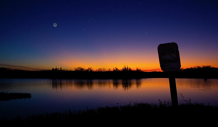 Twilight Magic in the Florida Everglades Photograph by Mark Andrew Thomas