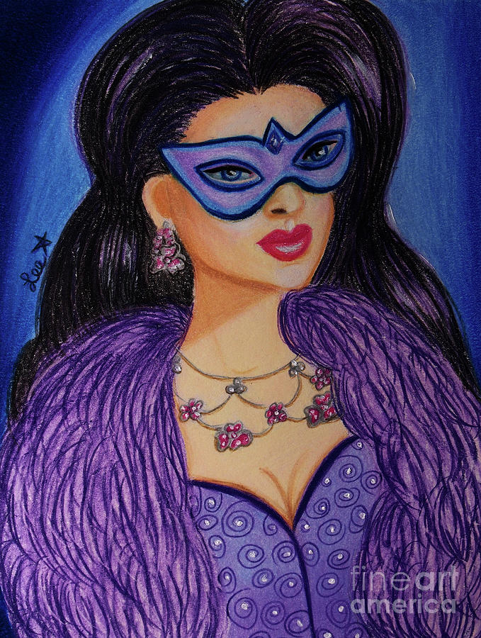 Twilight Masquerade Painting by Dorothy Lee