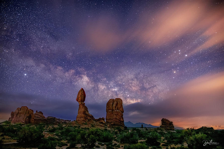 Twilight Milky Way Photograph by Dan Norris