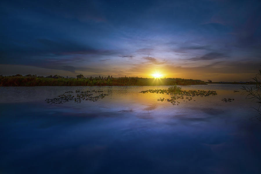 Twilight of the Glades Photograph by Mark Andrew Thomas