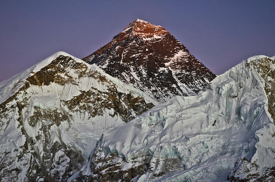 Twilight on Everest Photograph by Pedro Carrilho - Pixels