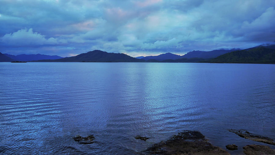 Twilight on Lake Pedder Photograph by Lexa Harpell
