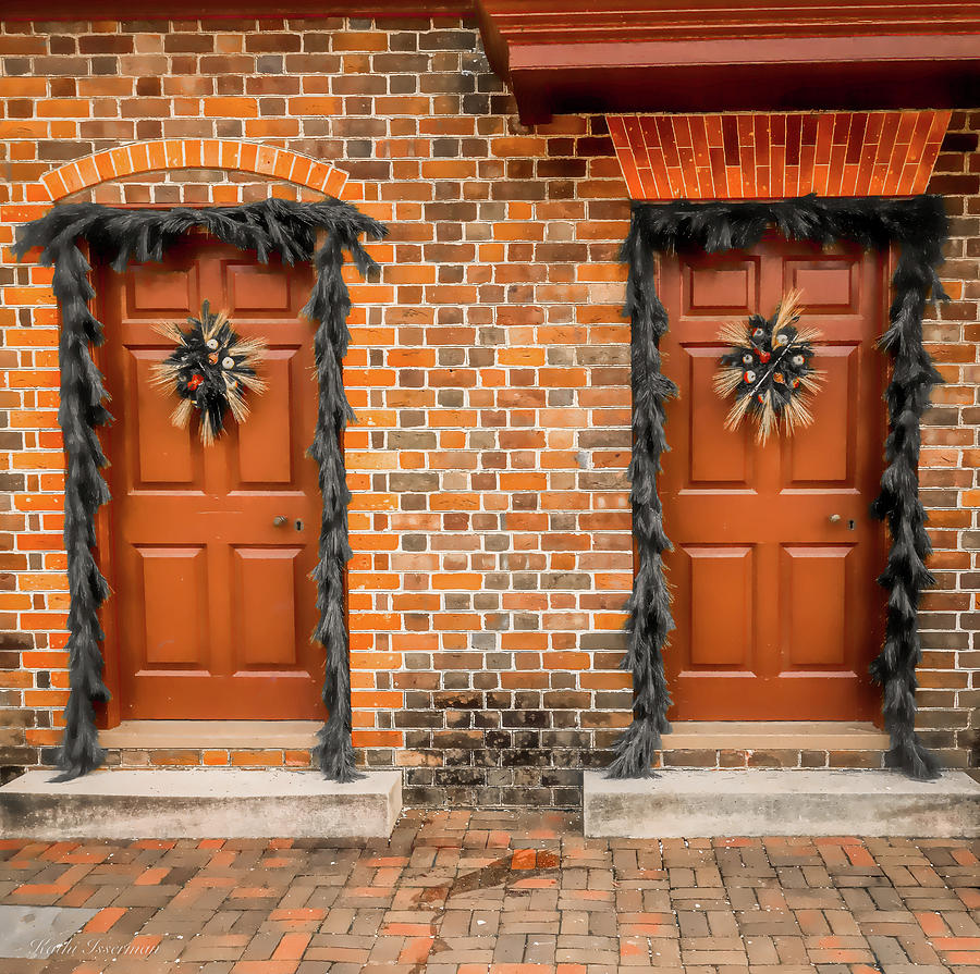 Twin Doors Photograph by Kathi Isserman