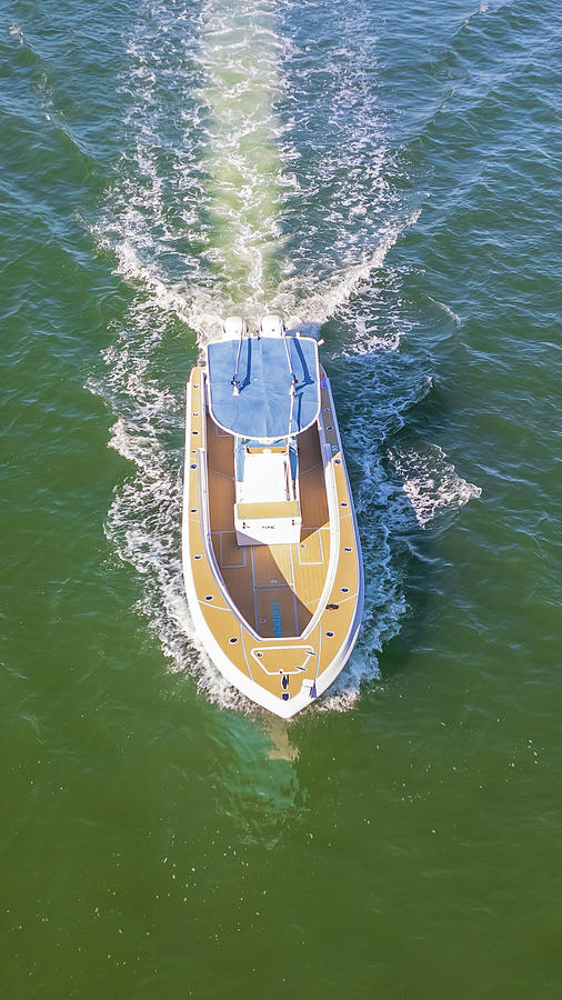 Twin Engine Power Boat Returns Photograph by Rick Anson Fine Art America