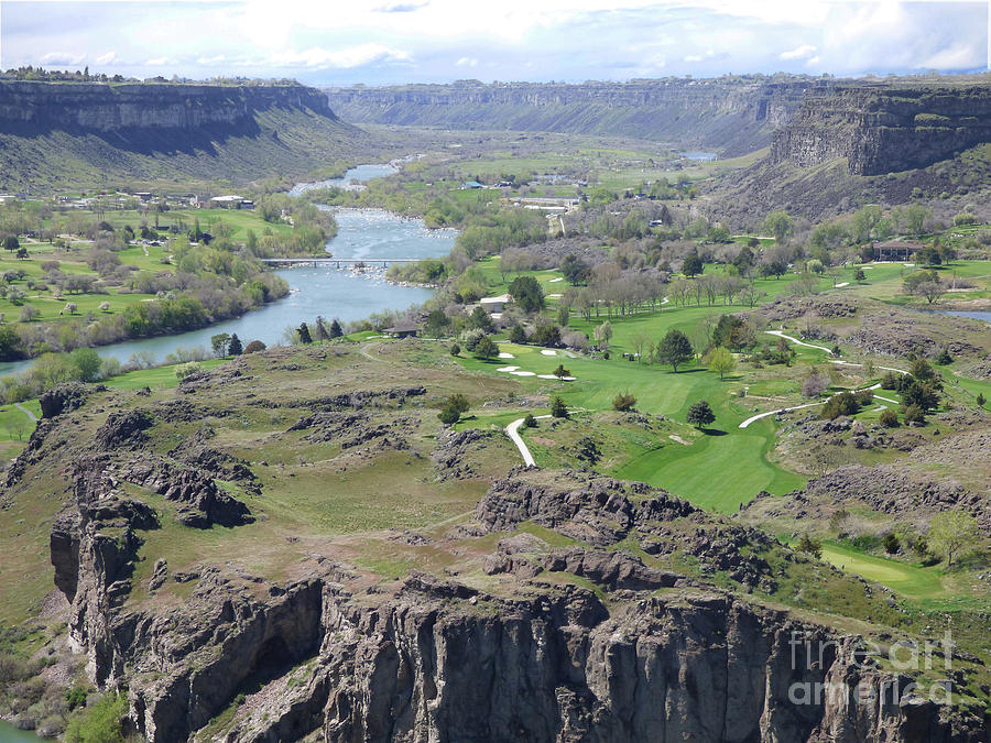 Twin Falls Golf Club Photograph by Charles Robinson Pixels