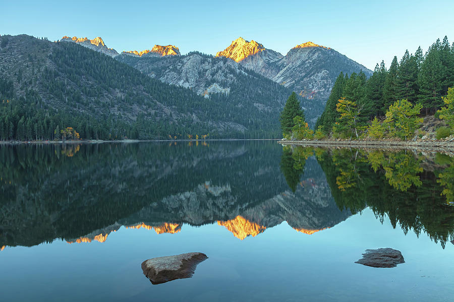 Twin Lake Reflection 2 Photograph by Jonathan Nguyen
