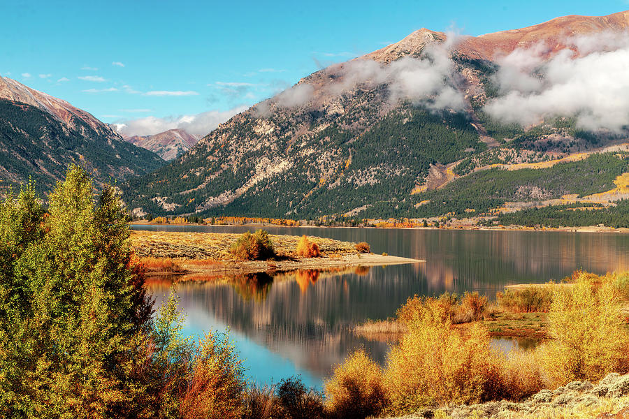 Twin Lakes Reservoir Photograph by Gary McJimsey | Pixels