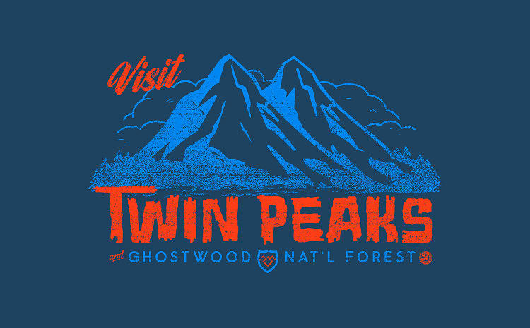 Twin Peaks aesthetic trending Painting by Sophia Adams