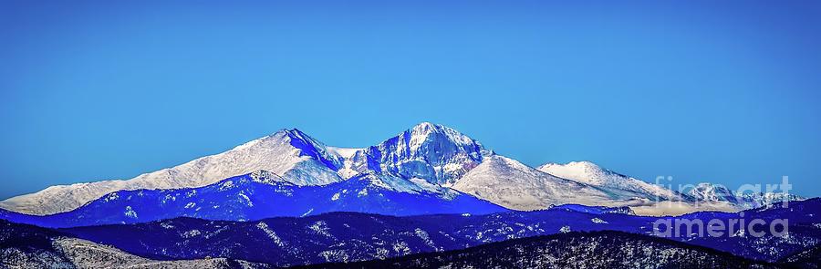 Twin Peaks Snow Photograph by Jon Burch Photography