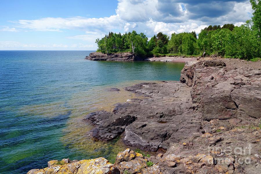 Twin Points of Lake Superior Photograph by Sandra Updyke