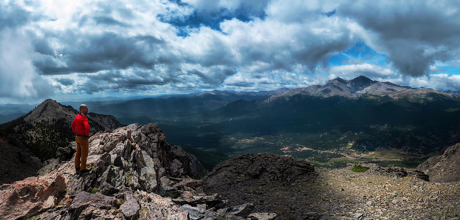 Twin Sisters Peak Photograph by Owen Weber