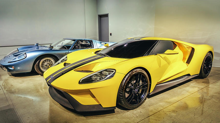 Twins - 2017 Ford GT Photograph by Gene Parks