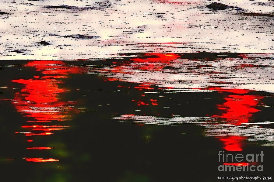 Abstract Photograph - Twist On A Midsummer Night by Tami Quigley