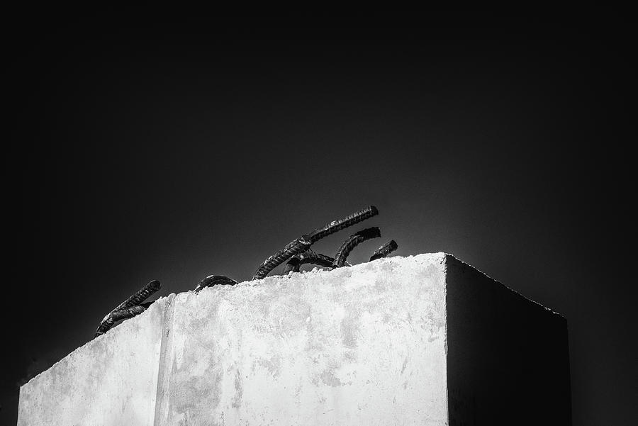 Twisted Rebar Photograph by Andrew Wohl - Fine Art America