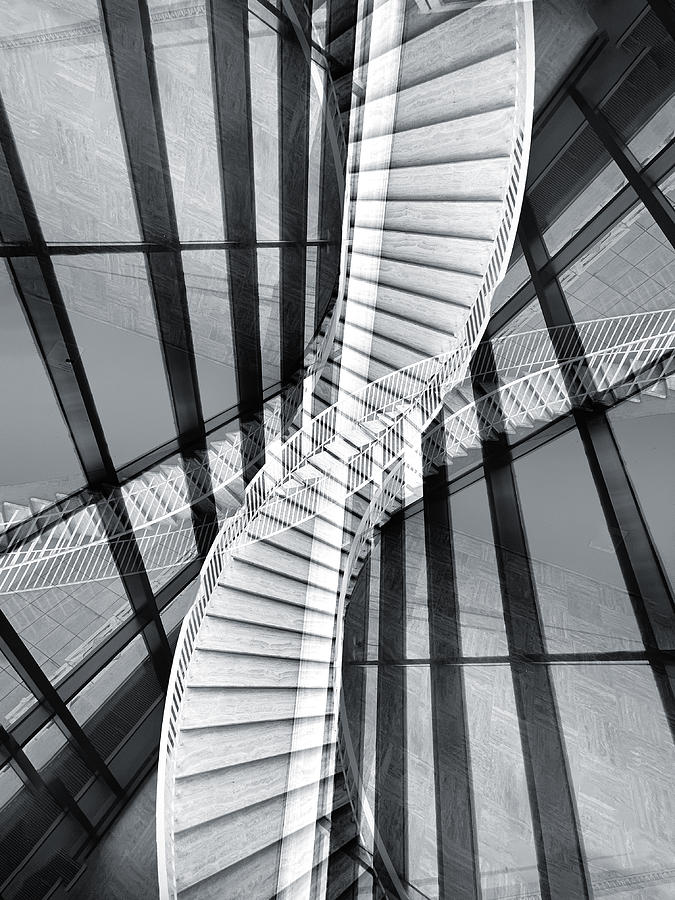Twisted Staircase Photograph by Jim Signorelli