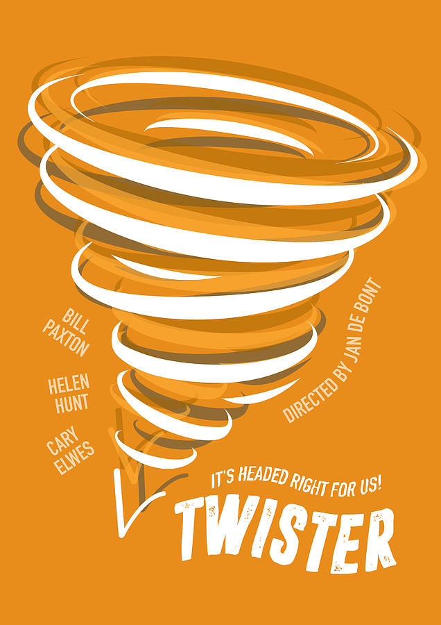 Twister - Alternative Movie Poster Digital Art by Movie Poster Boy