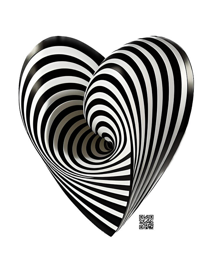 Twists and Turns of the Heart Digital Art by Rafael Salazar