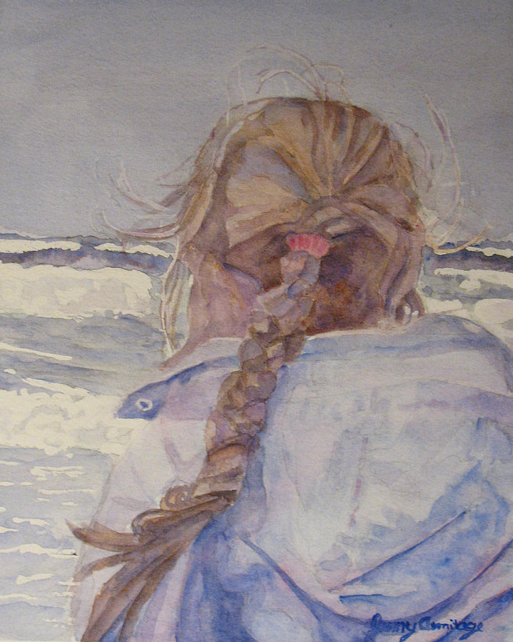 Twixt Wind and Water Painting by Jenny Armitage