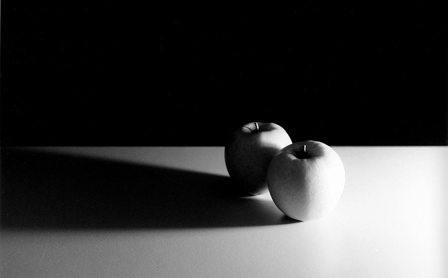 Apple Photograph - Two Apples Still Life by Michelle Calkins