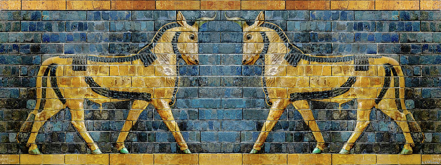 Two Babylonian Aurochs 02 Photograph by Weston Westmoreland