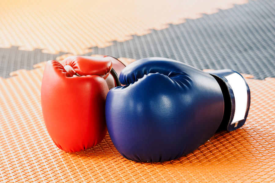 Two boxing gloves Photograph by Arto_canon
