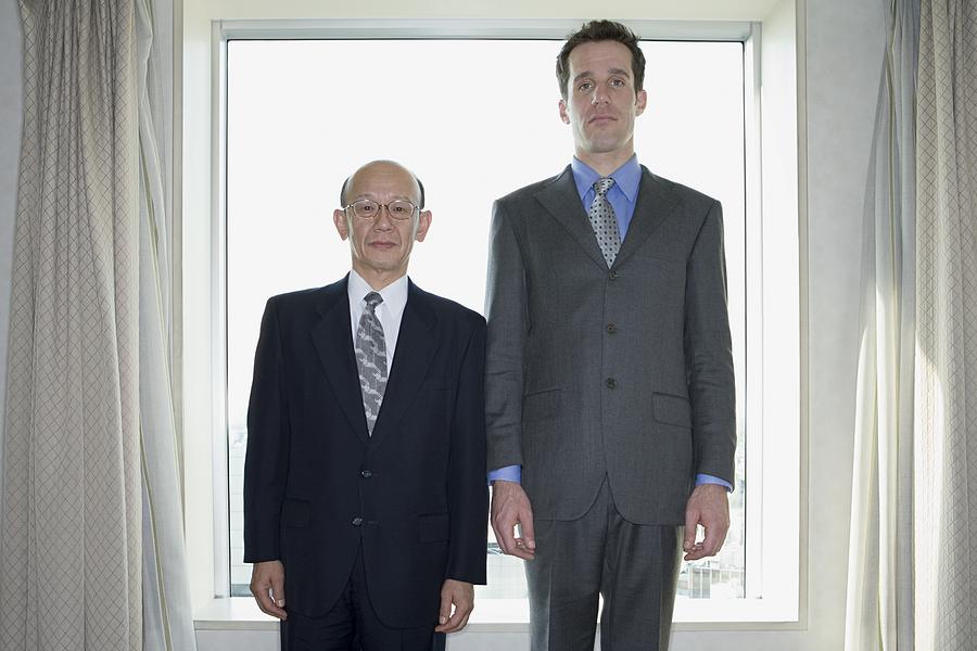 Two businessmen Photograph by Image Source