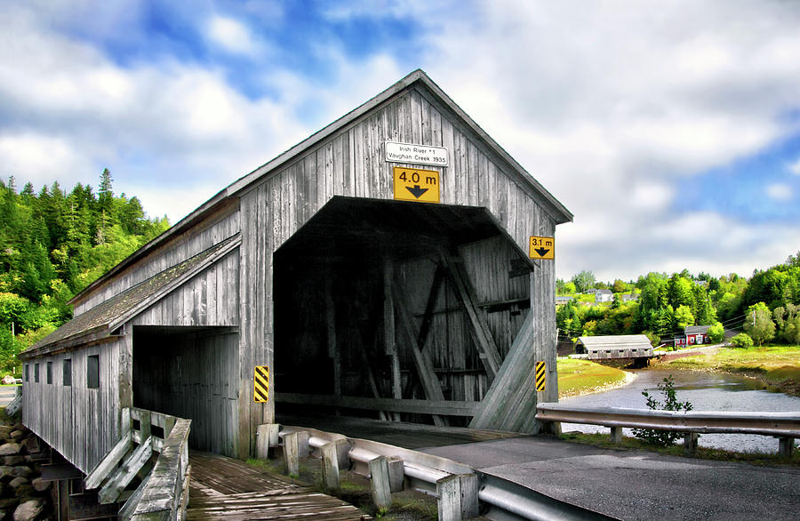 Two Covered Bridges of St. Martins Photograph by Carolyn Derstine