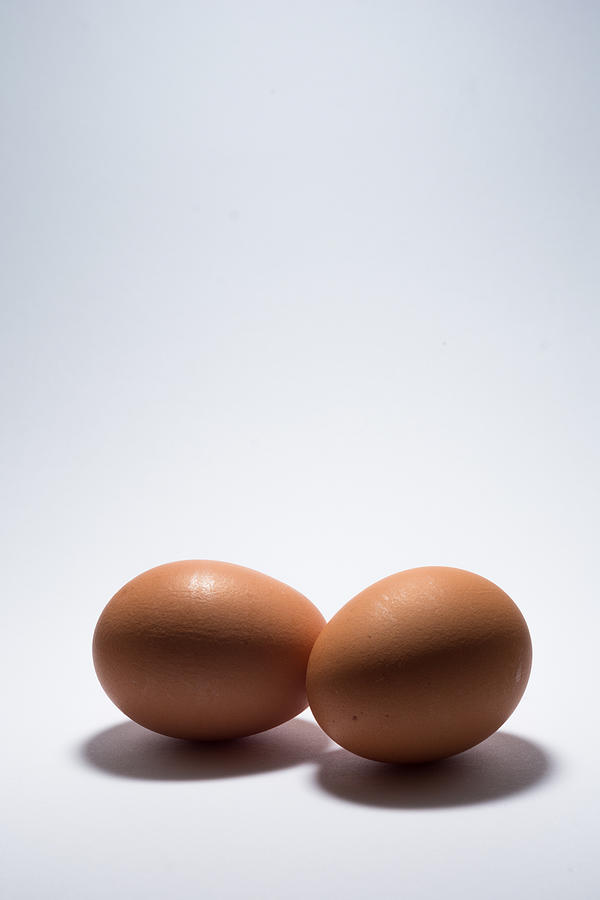 Two Eggs Photograph by Delb0y
