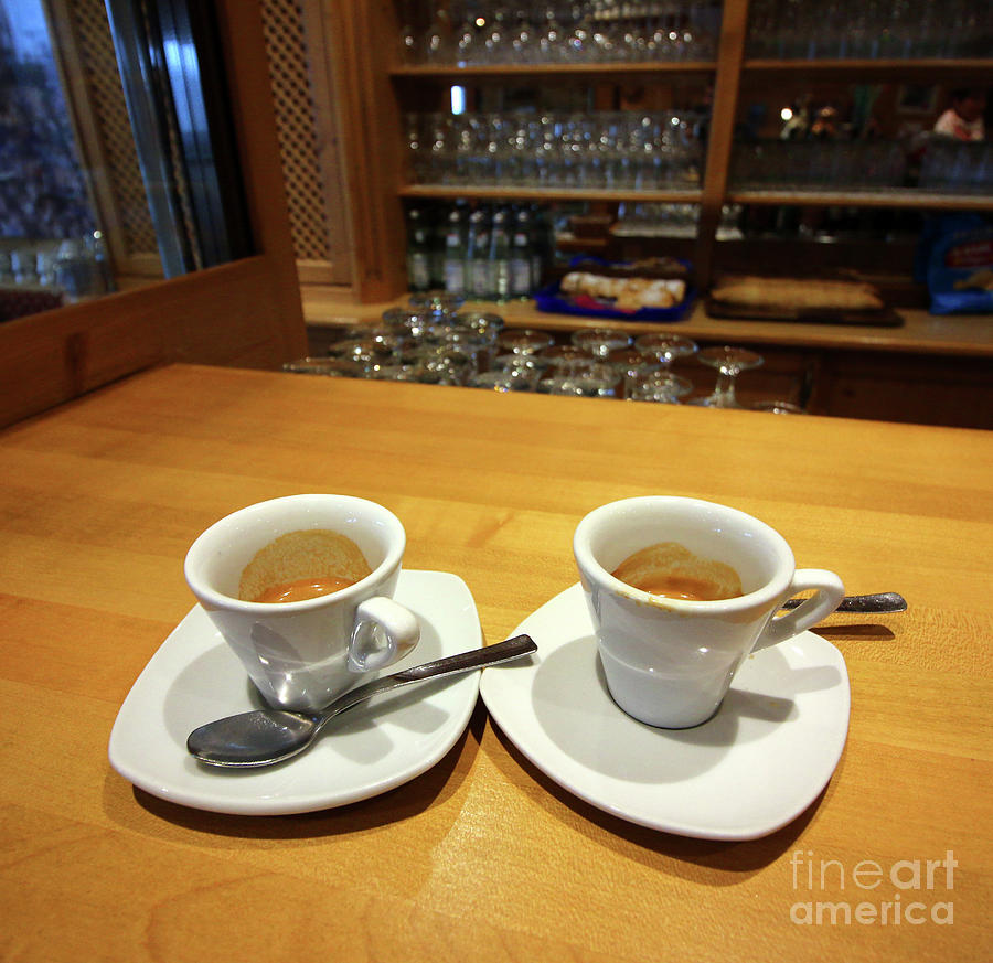 Two Espressos 9781 Photograph by Jack Schultz