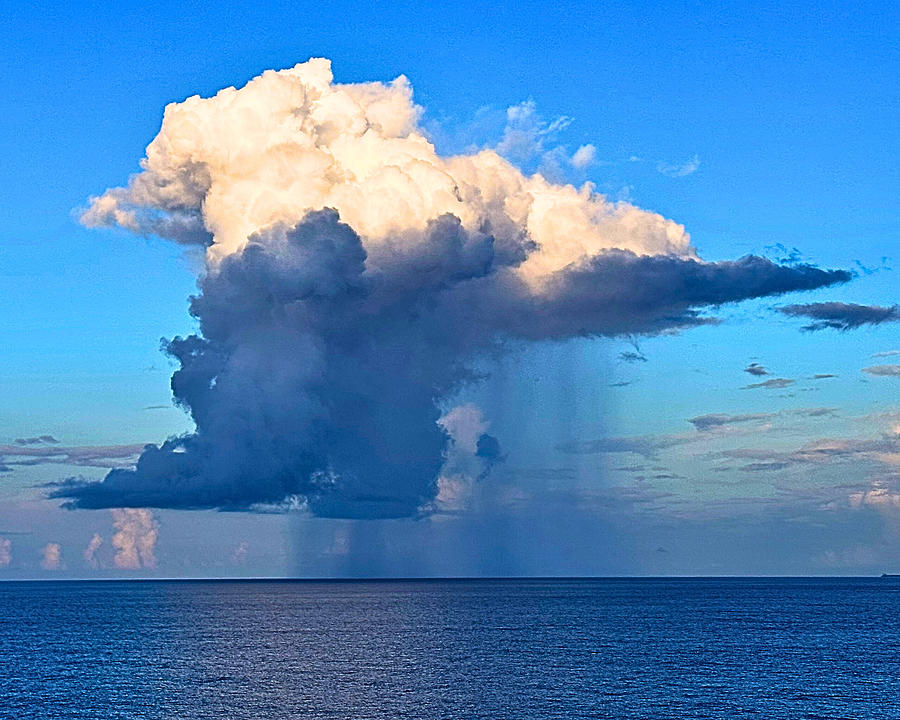 Two-Faced Cloud Photograph by Lee Darnell