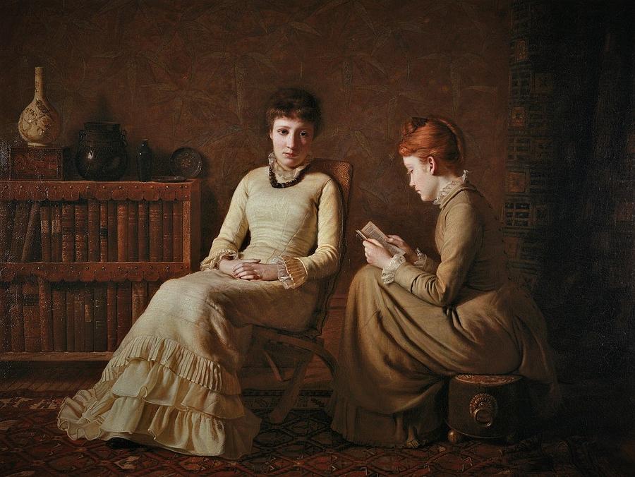 Two Friends Painting by Oliver Ingraham Lay - Fine Art America