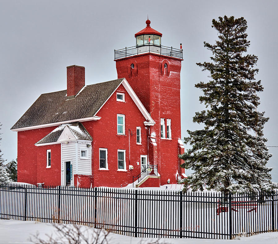 Two Harbors Light Photograph by Paul Freidlund
